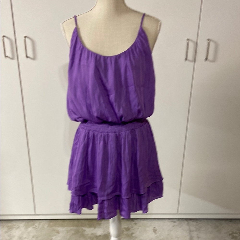 Purple Sleeveless Dress